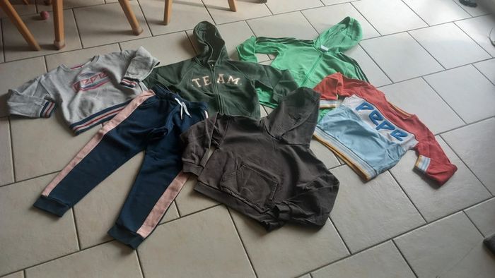 Lot de 6 pièces sport fille 8 ans