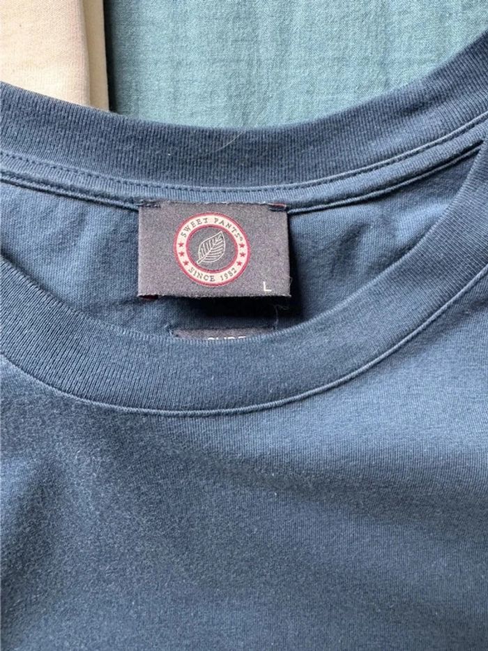 👕 T-shirt Sweet Pants Bleu Marine - photo numéro 3