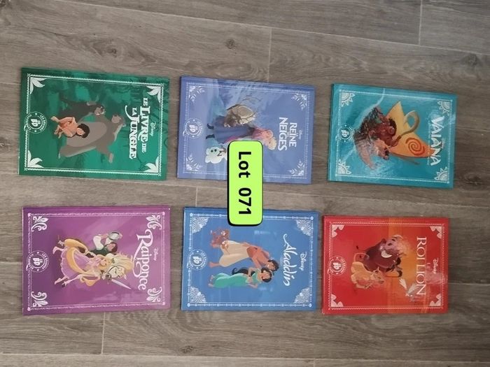 Lot de 6 livres Disney les grands classiques en BD L071  7601582891