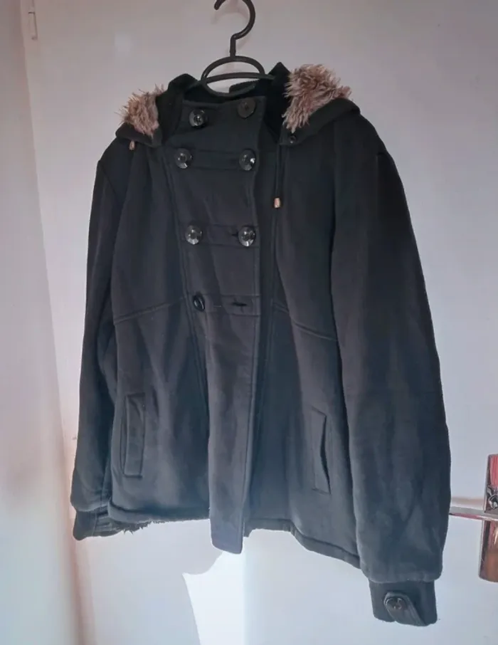 Manteau noir pour femme