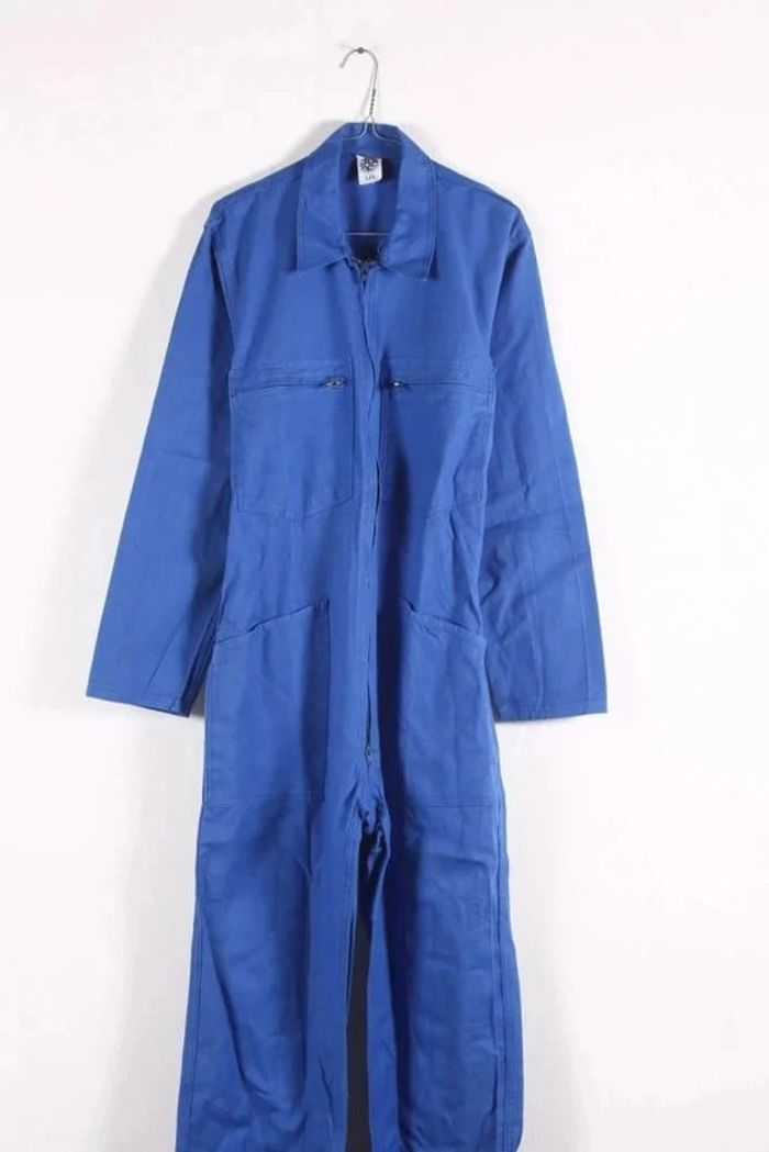 Combinaison complète de travail worker vintage en coton brut mixte (#23600)