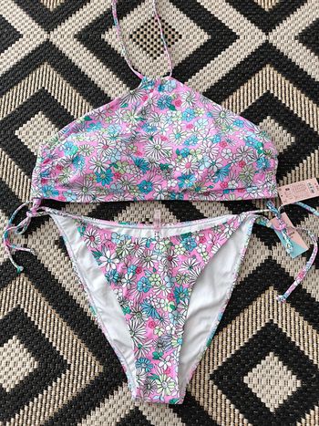 Maillot de Bain Fleuri - Taille XL 42 Neuf avec Étiquette