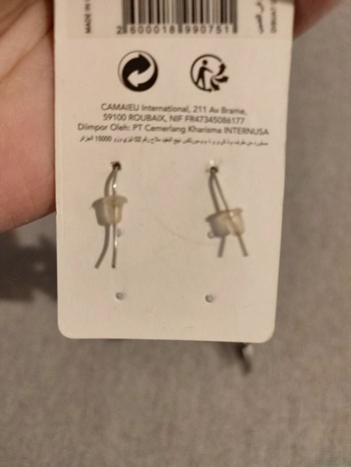 Boucle d'oreilles neuves Camaïeu - photo numéro 4