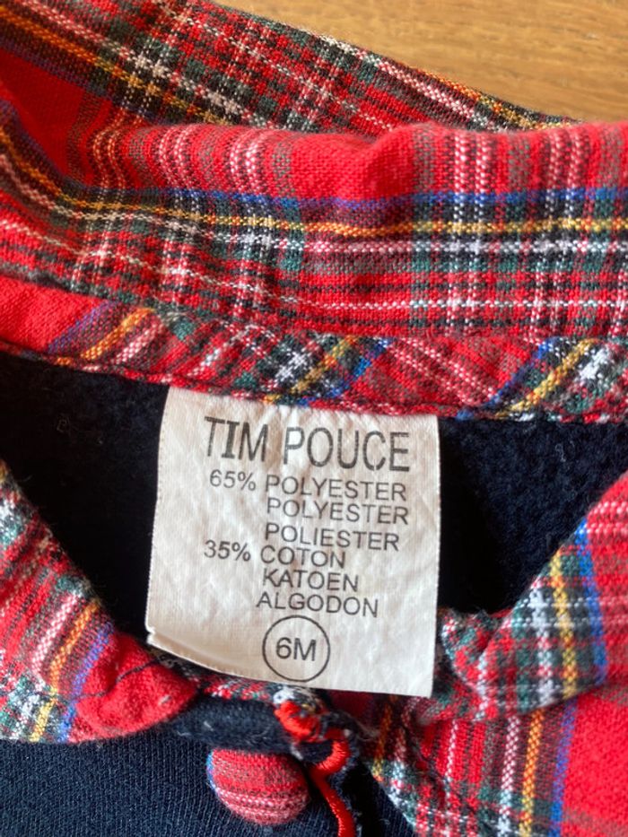 Ensemble bleu et rouge - photo numéro 3