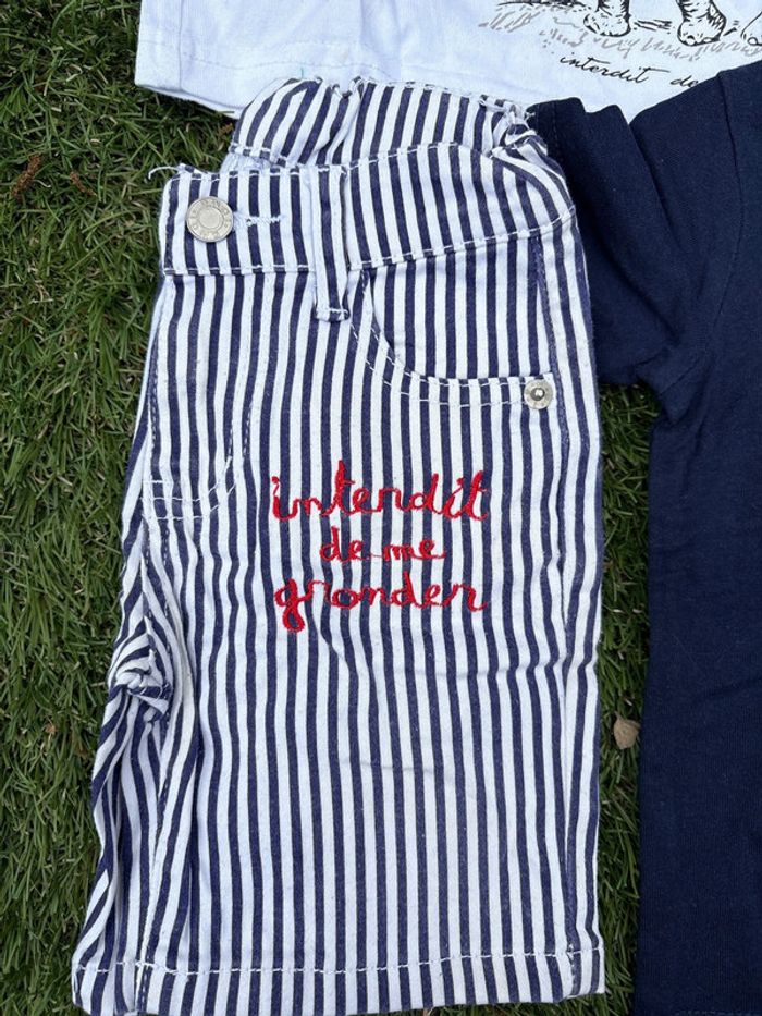 Lot de 4 vêtements Interdit de me Gronder. - photo numéro 4