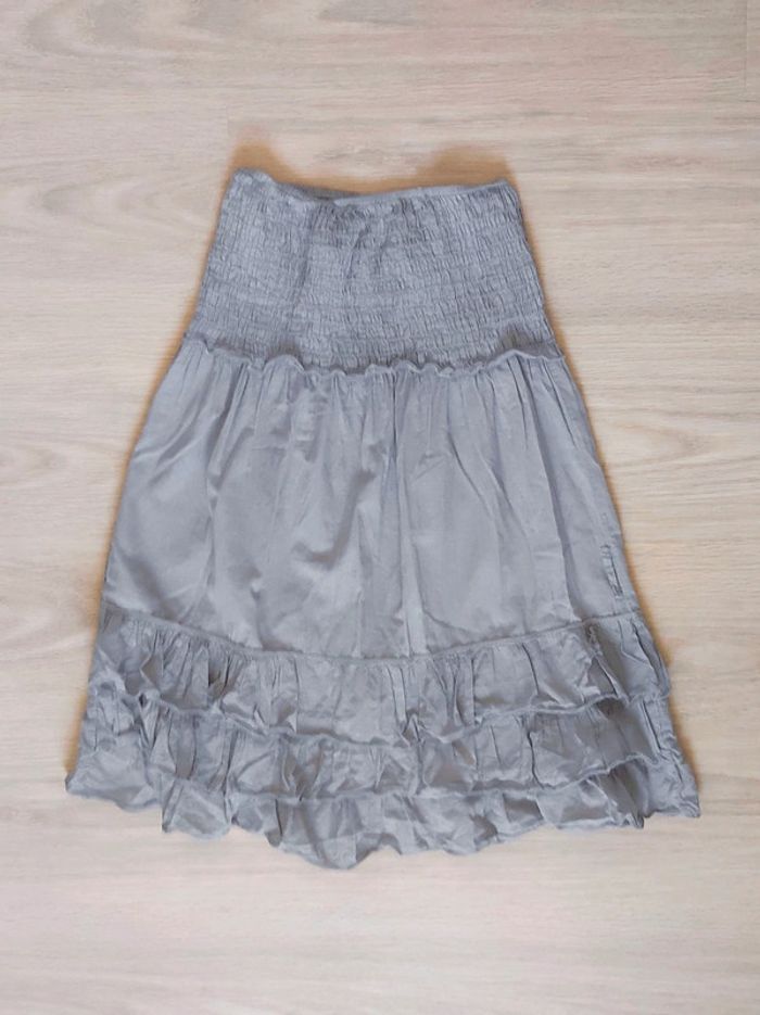 2 en 1 Robe bustier & Jupe droite gros volant vintage - 34/XS à 40/L - photo numéro 10