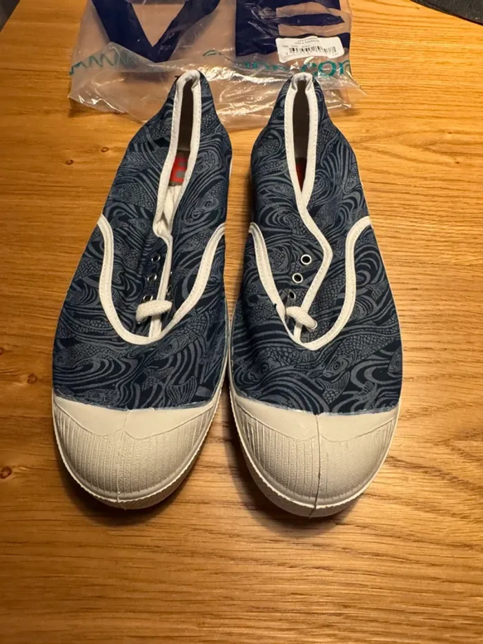 Bensimon SRP F Poisson bleu taille 36 neuves - photo numéro 2