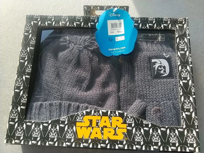 Bonnet et gants Star Wars Neufs