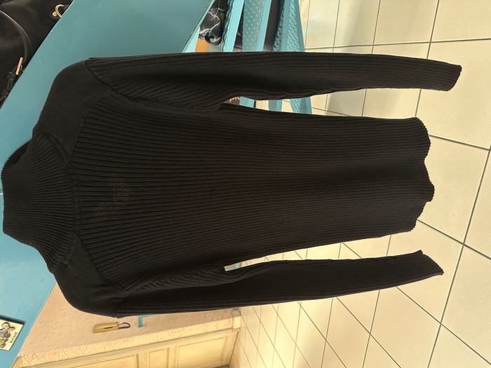 Pull maille col montant noir La Redoute taille 36 NEUF - photo numéro 2