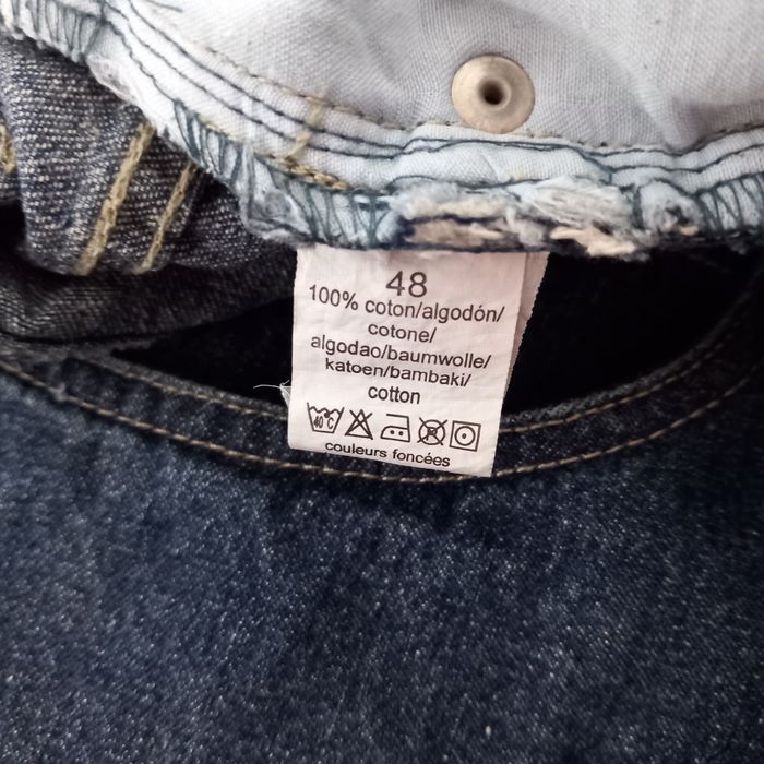 Short en jean bleu homme Tex taille 48 - photo numéro 3