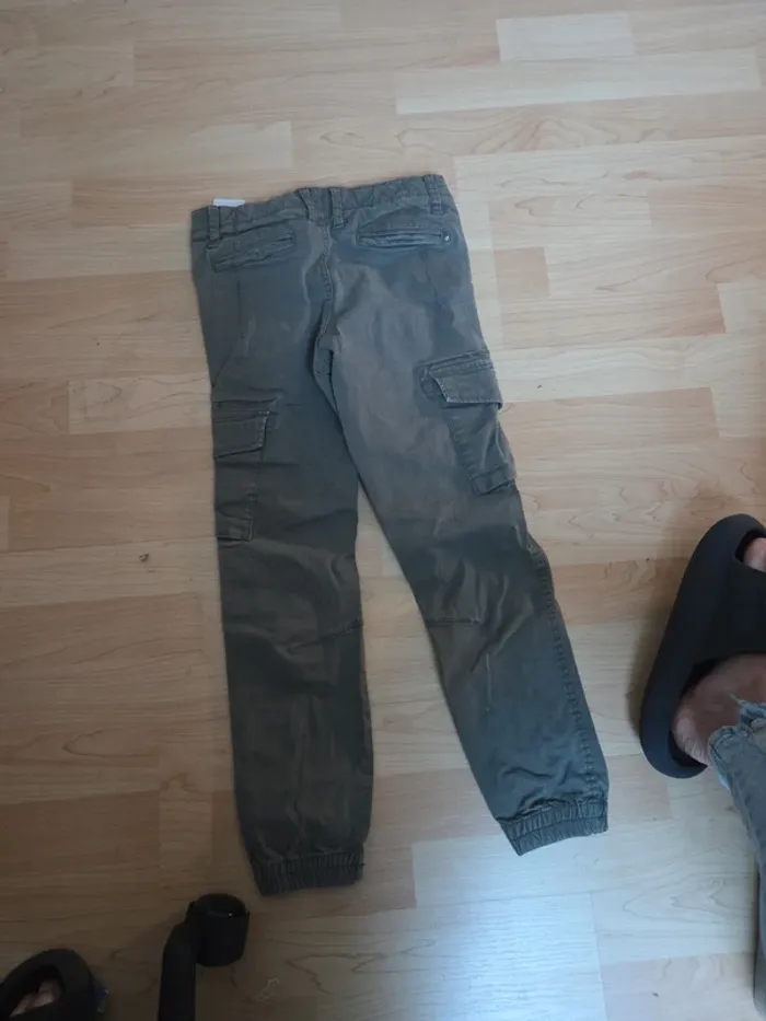 Pantalon cargo taille 10ans teddy smith - photo numéro 4