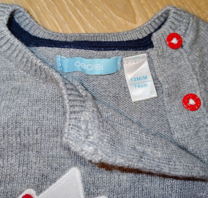 Pull Obaïbi 12 mois - photo numéro 3