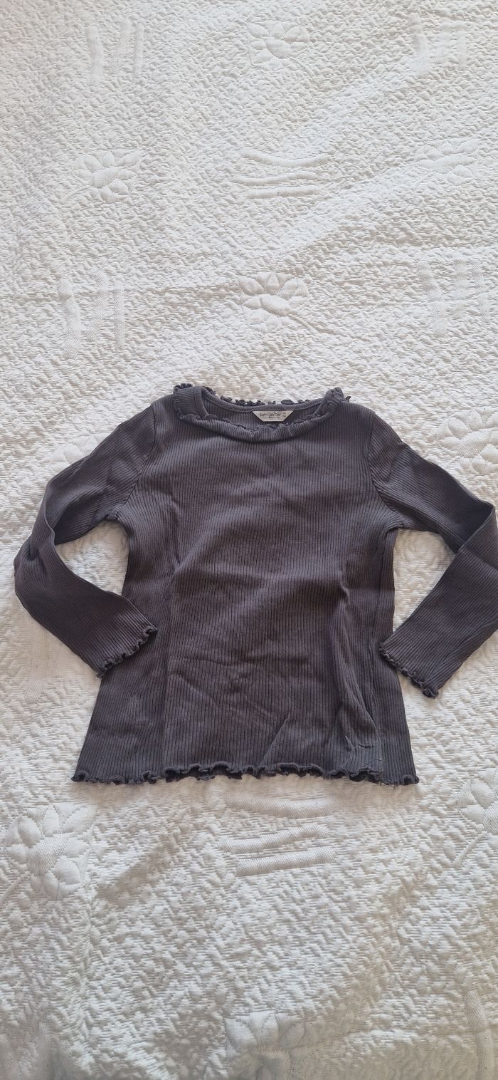 Lot de 3 t-shirts ML fille 116cm - photo numéro 8