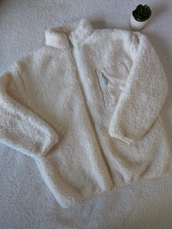 🧥 Veste polaire enfant – TEX 9/10 ans