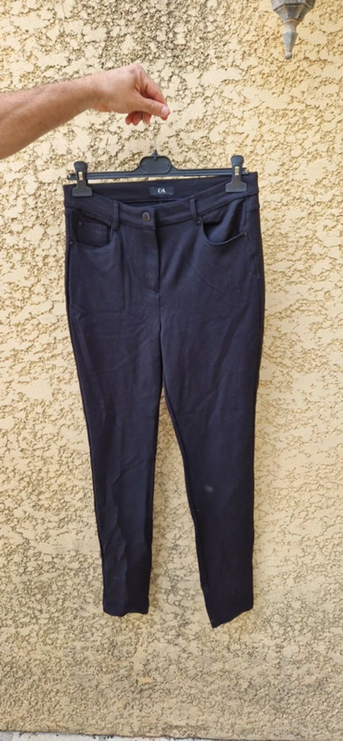 Pantalon taille haute