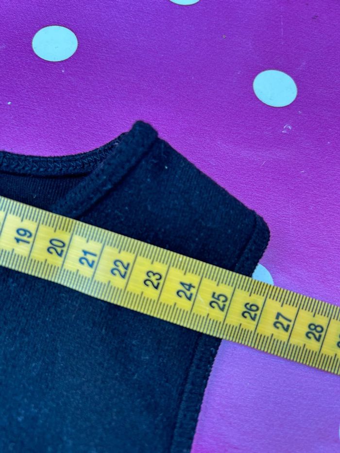 Débardeur noir Zara épais doux - taille M viscose - photo numéro 9