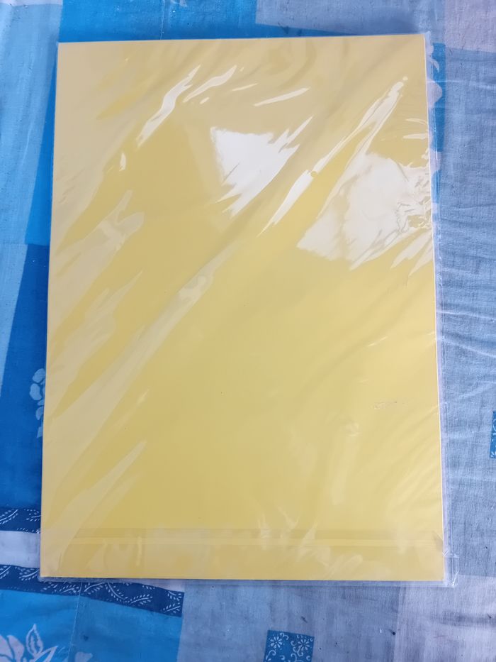 Feuille de couleur A3 neuf - photo numéro 2