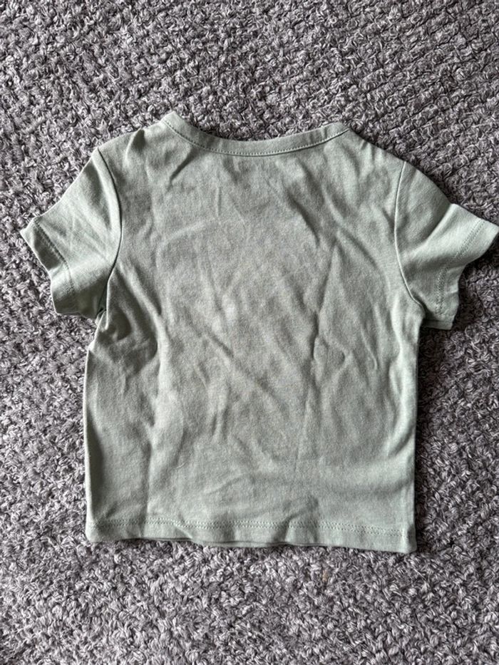 T-shirt manche courte imprimé tortue (3mois) - photo numéro 2