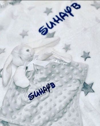 Couverture et doudou personnalisés