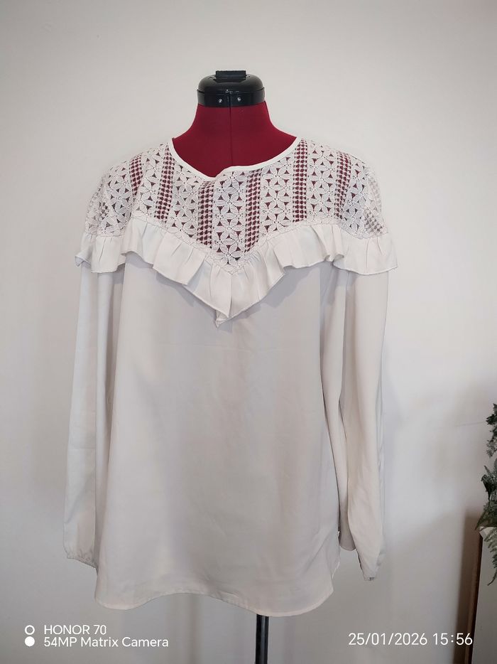 Blouse dentelle