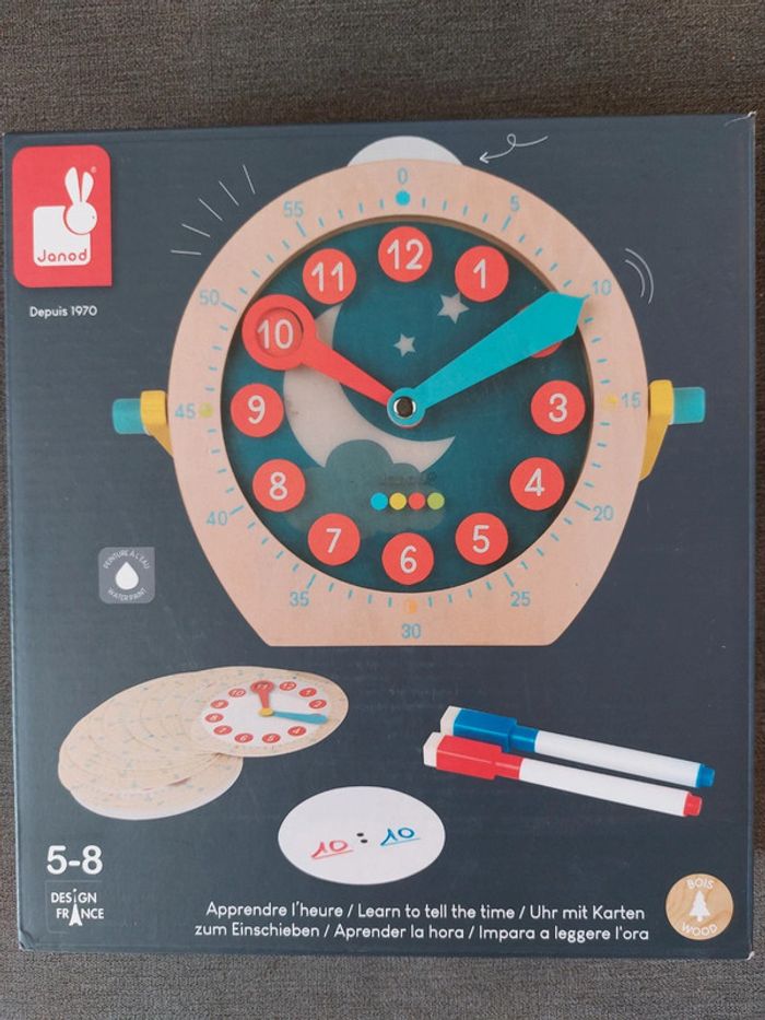 Apprendre l heure Janod - photo numéro 6