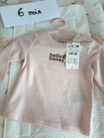 T shirt kiabi 6 mois