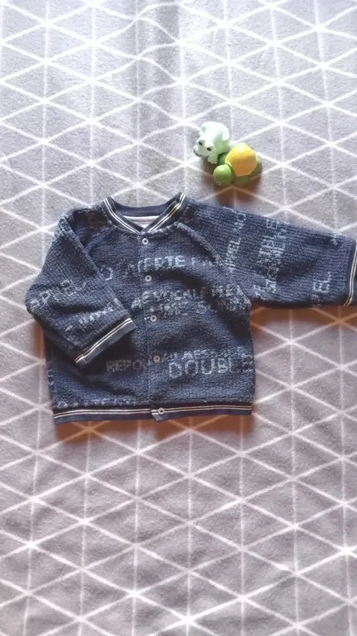 🦁 Blouson mi-saison, Marèse, 6 mois - photo numéro 2