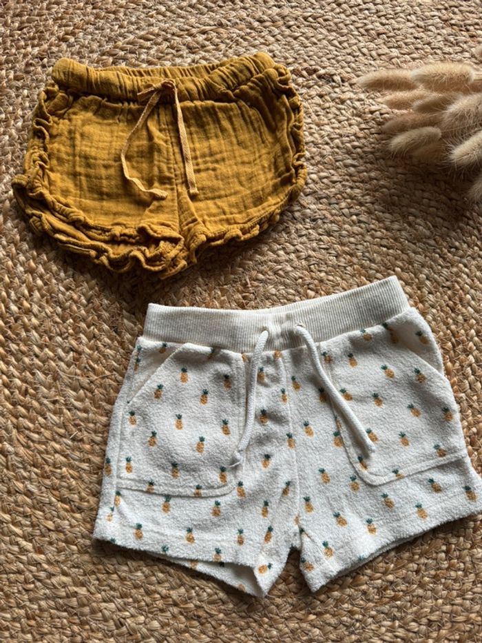 Lot short TAO et Bout’chou