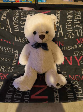 Blanc ours peluche 