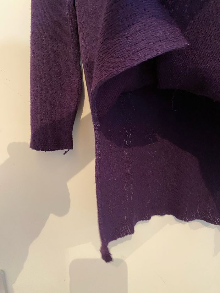 Pull violet taille s - photo numéro 2