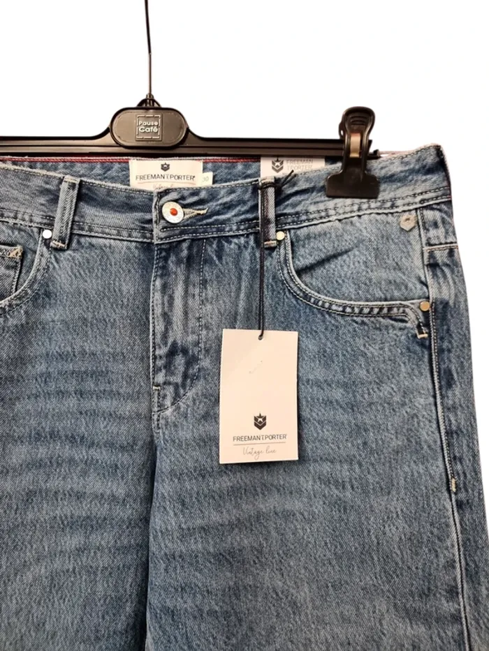Freeman T. Porter jeans large Agatha * taille 40 * - photo numéro 3