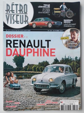 Rétroviseur n°359 - Renault Dauphine