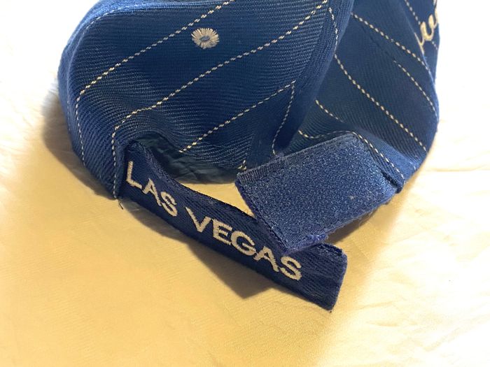 Casquette Koskash Head Wear Bleue Las Vegas Visière Blanche Accessoires Enfants Adolescents - photo numéro 7