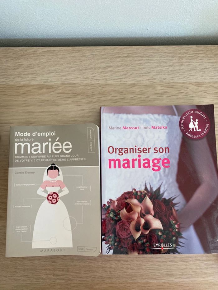 Livres organisation mariage