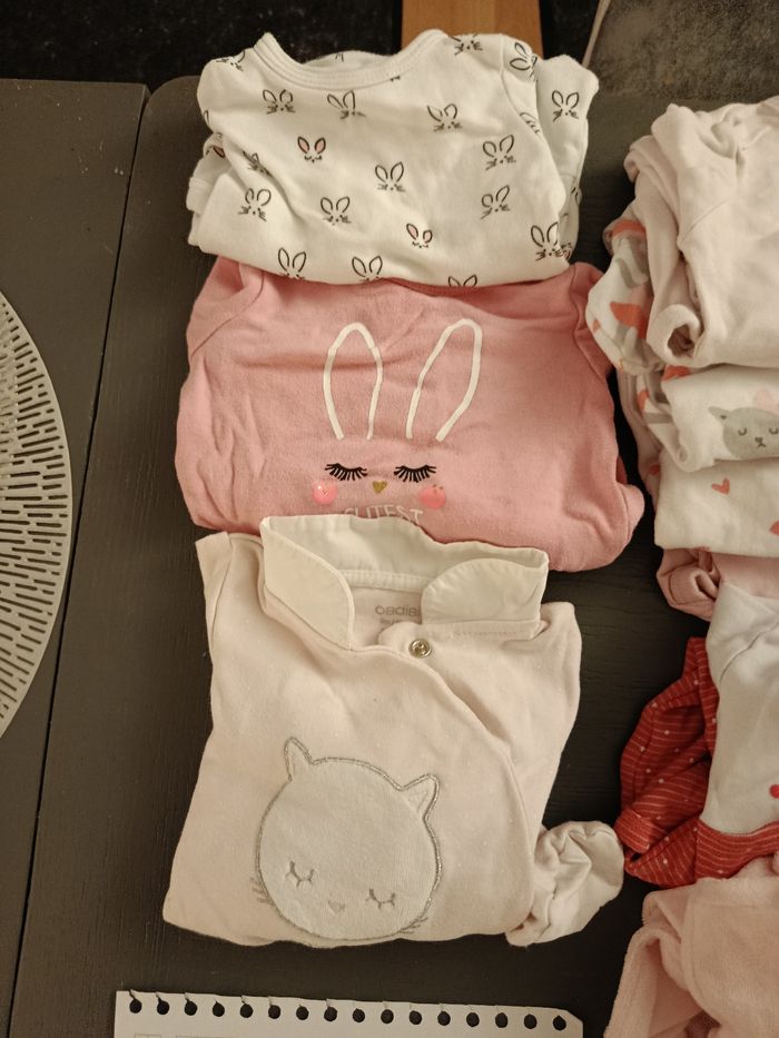 Lot vêtements bébé fille Naissance/1 mois (été) - photo numéro 2