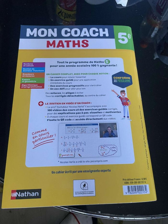 Livre Maths Vacances Nathan - photo numéro 5