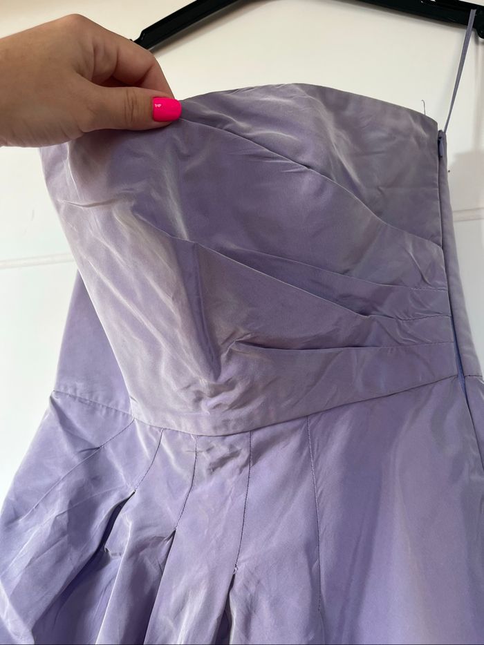 Robe de soirée Zara violette - photo numéro 2