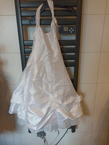 Robe cérémonie fille blanche 8 ans