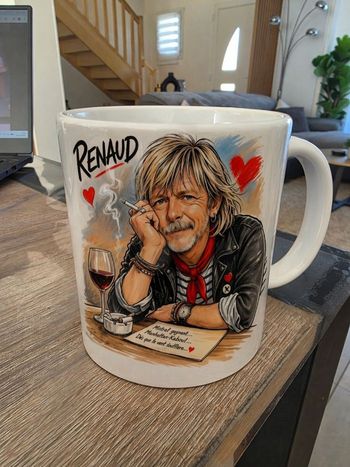 Tasse mug renaud neuf