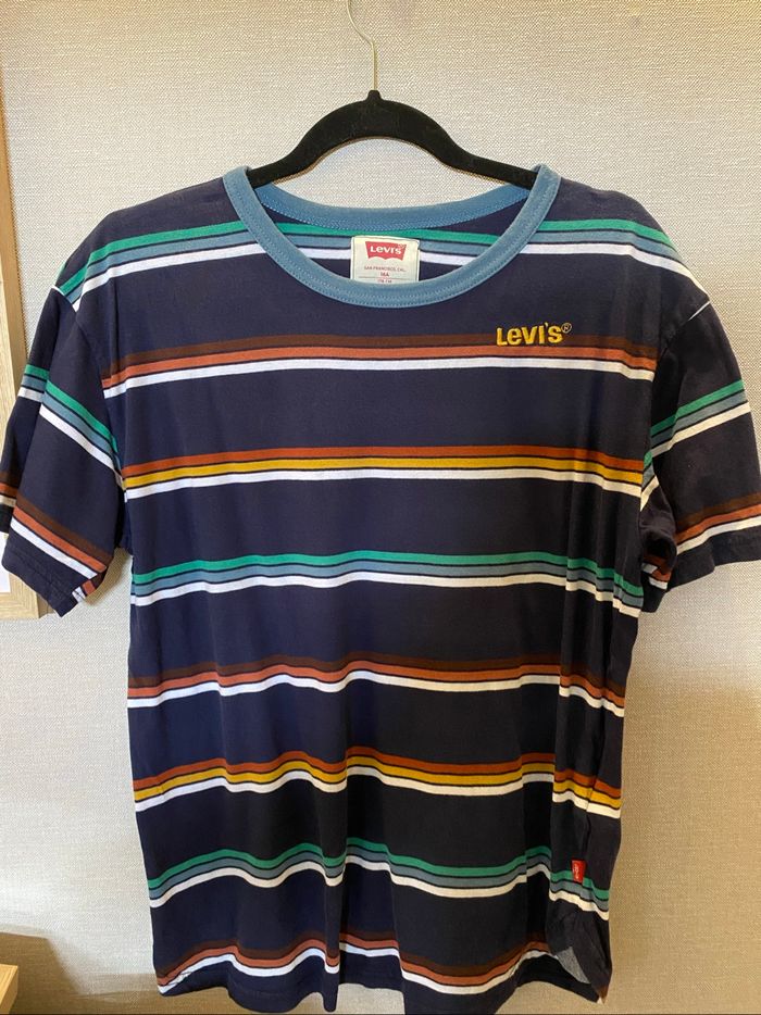 T-shirt Levi’s Vintage Rayé - Taille 16 ans - Super État !