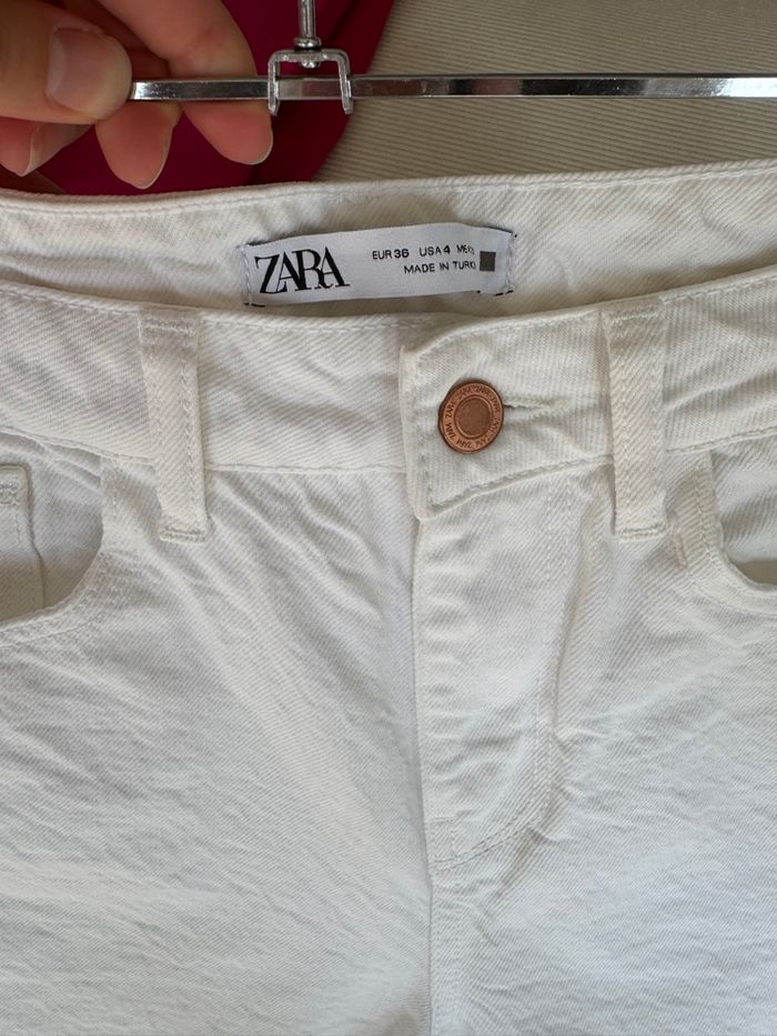 Jean blanc Zara - photo numéro 6