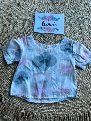 Blouse en soie ikks 6 mois