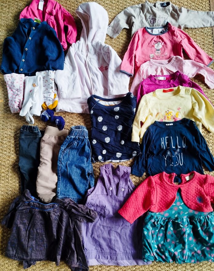 Lot hiver fille 6 mois