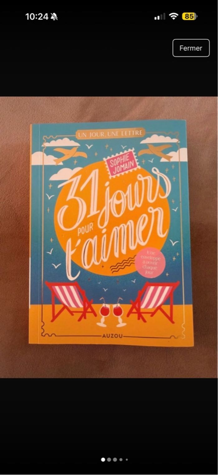 Livre 31 jours pour t’aimer