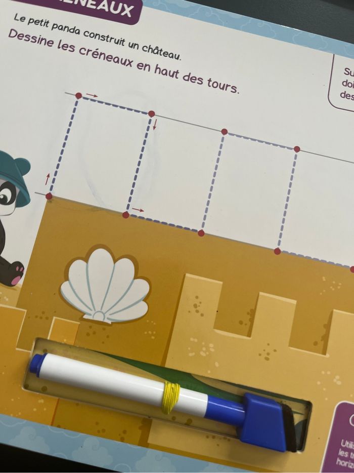 Lot de 3 livres d’activités effaçable enfant - photo numéro 4