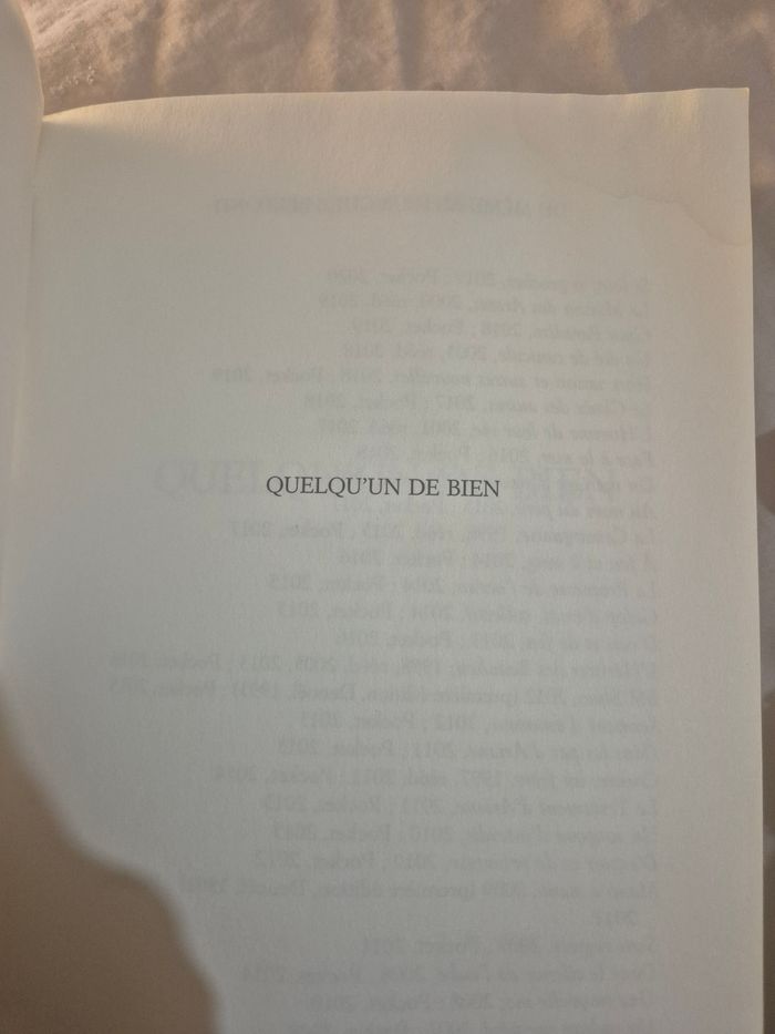 Quelqu'un de bien Françoise Bourdin - photo numéro 4
