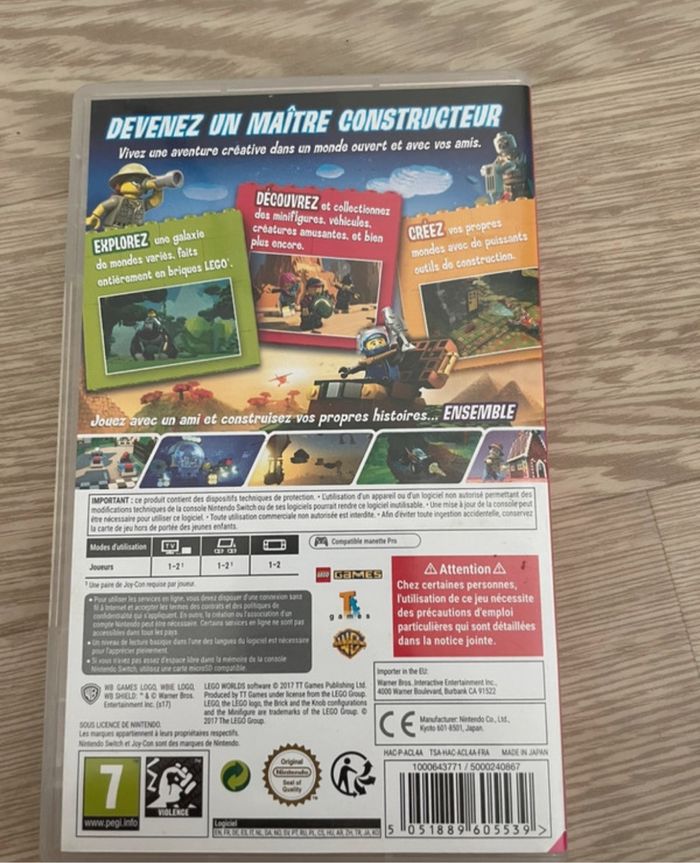 Lego worlds jeu de switch - photo numéro 2