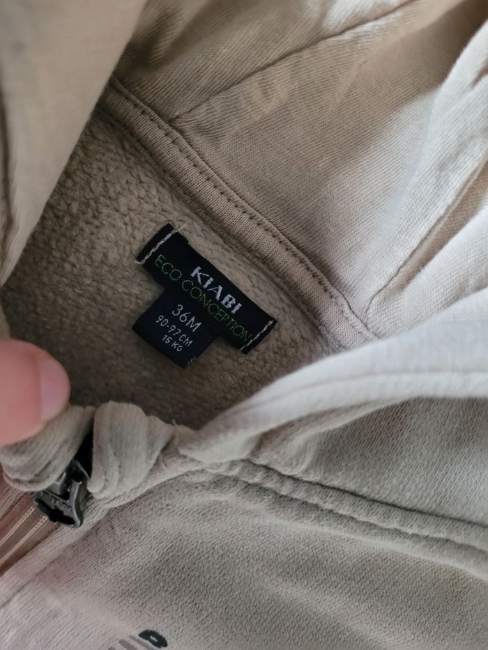 Gilet 36 mois kiabi 97 cm - photo numéro 5