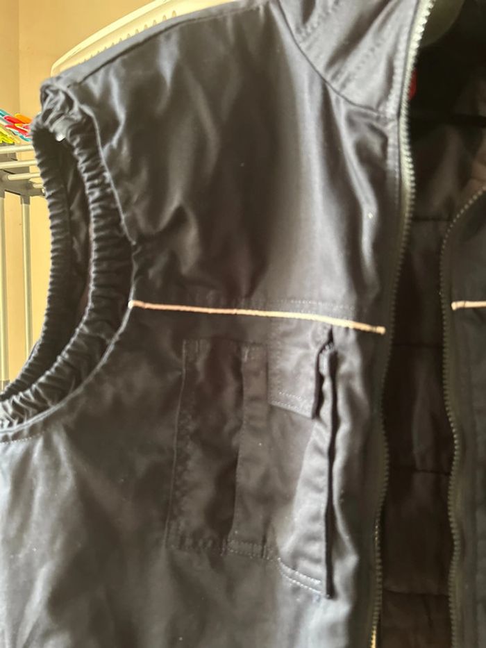 Blouson matelassé sans manches marine Wurth - photo numéro 4