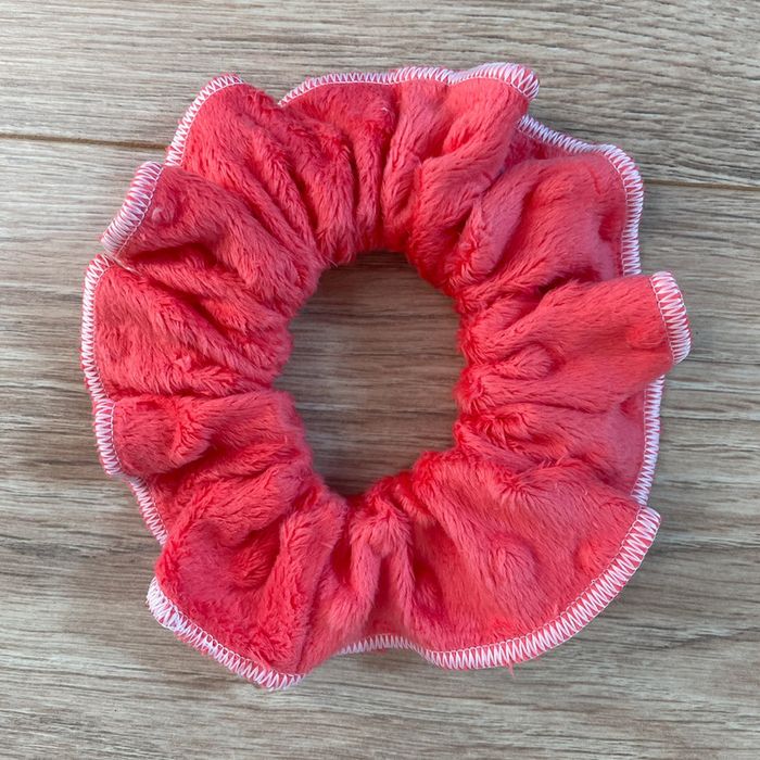 chouchou scrunchie fuchsia - photo numéro 2